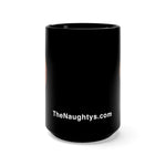Naughty Mr Santa with hat - Mug 15oz