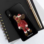 Naughty Kiss My Mistletoe Moose Case Mate Tough Phone Cases
