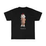 Naughty Mrs. Clause Holding Her Boobs  Unisex Heavy Cotton Tee