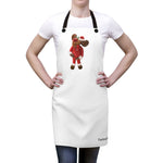 Naughty Kiss My Mistletoe Moose Frontside Apron