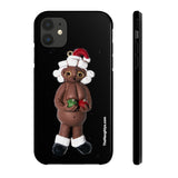 Naughty Mrs Santa Claus Holding Her Balls   Case Mate Tough Phone Cases