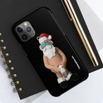 Naughty Mr Carona Virus Santa Claus Case Mate Tough Phone Cases