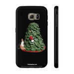Naughty I Saw Mommy Kissing Santa Case Mate Tough Phone Cases