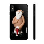 Naughty Finger Salute Santa  Case Mate Tough Phone Cases