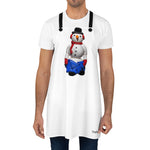Naughty Mooning Snowman Frontside Apron
