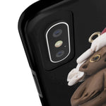 Naughty Mrs African American Santa Claus  Case Mate Tough Phone Cases