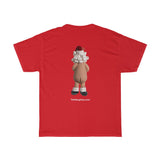 Naughty Mrs. Clause Holding Her Boobs  Unisex Heavy Cotton Tee