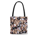 Naughty Mr Santa Claus Tote Bag