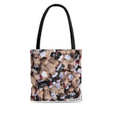 Naughty Mr Santa Claus Tote Bag