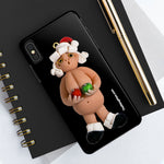 Naughty Mrs Santa Claus Holding Her Balls  Case Mate Tough Phone Cases