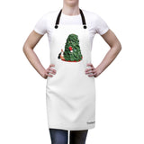 I Saw Mommy Kissing Santa Claus Apron by The Naughtys ®