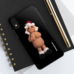 Naughty Mrs Santa Claus Holding Her Boobs Case Mate Tough Phone Cases