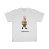 Naughty Mr Easter Santa Unisex Heavy Cotton Tee