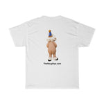 Naughty Mrs Birthday Claus Unisex Heavy Cotton Tee