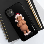 Naughty Mrs Santa Claus Holding Her Boobs Case Mate Tough Phone Cases