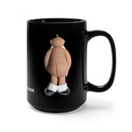 Naughty Mr Santa with hat - Mug 15oz