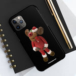 Naughty Kiss My Mistletoe Moose Case Mate Tough Phone Cases