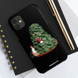 Naughty I Saw Mommy Kissing Santa Case Mate Tough Phone Cases