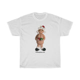 Naughty Mrs Claus Holding Her Balls  Unisex Heavy Cotton Tee