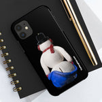 Naughty Mooning Snowman Case Mate Tough Phone Cases