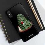Naughty I Saw Mommy Kissing Santa Case Mate Tough Phone Cases