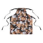 Naughty Mrs Santa Claus Collage Apron