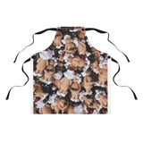 Naughty Mrs Santa Claus Collage Apron